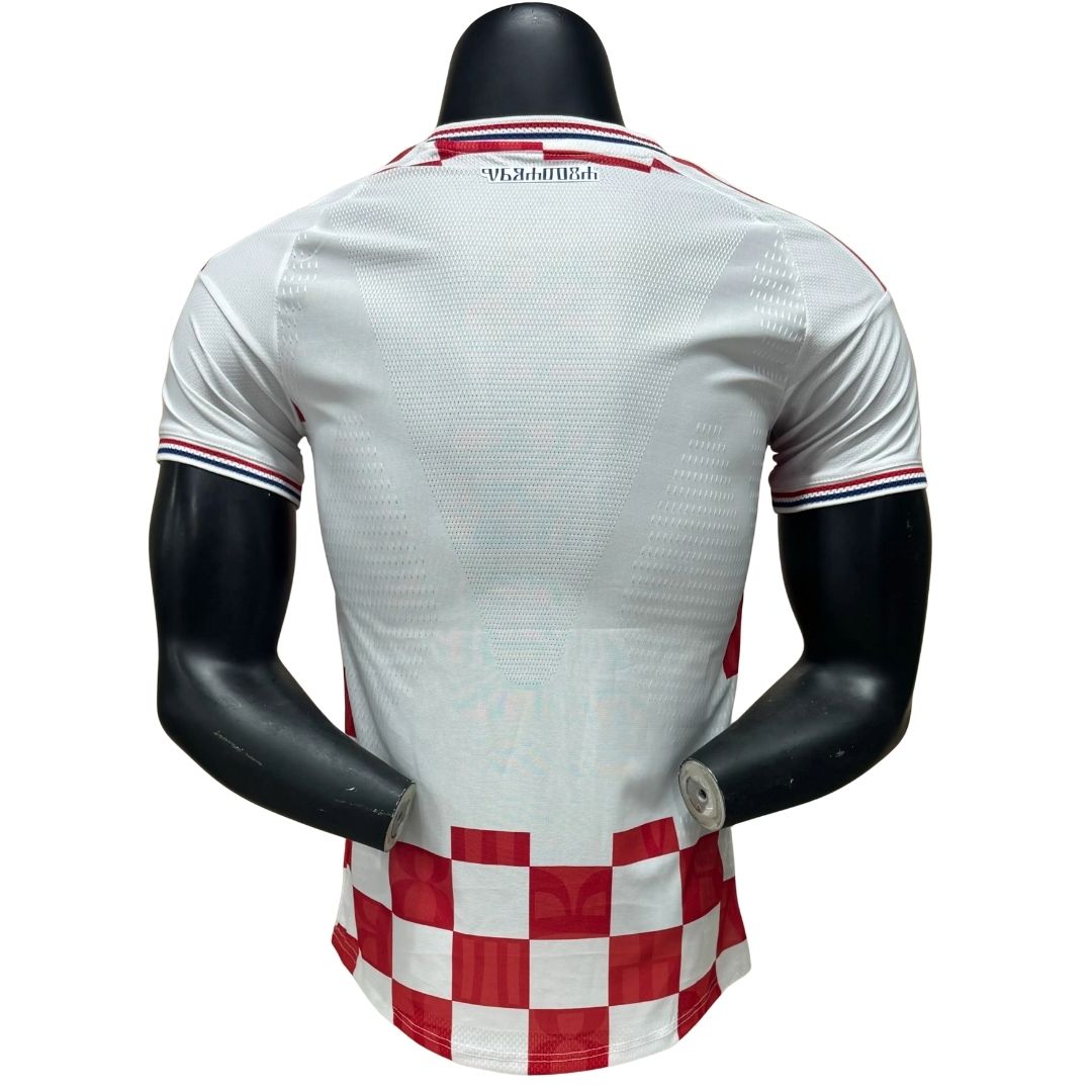 Camiseta de fútbol de visitante de Croacia para el Mundial 2026 (versión de jugador)