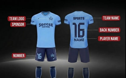 Men's Custom Soccer Kit R024