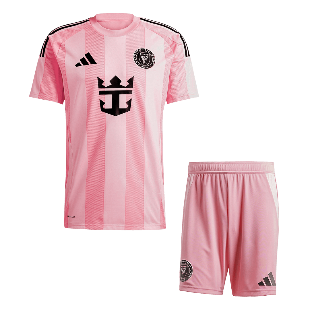 Inter Miami Home Soccer Jersey Kit (Jersey+Shorts) 2025 Pink