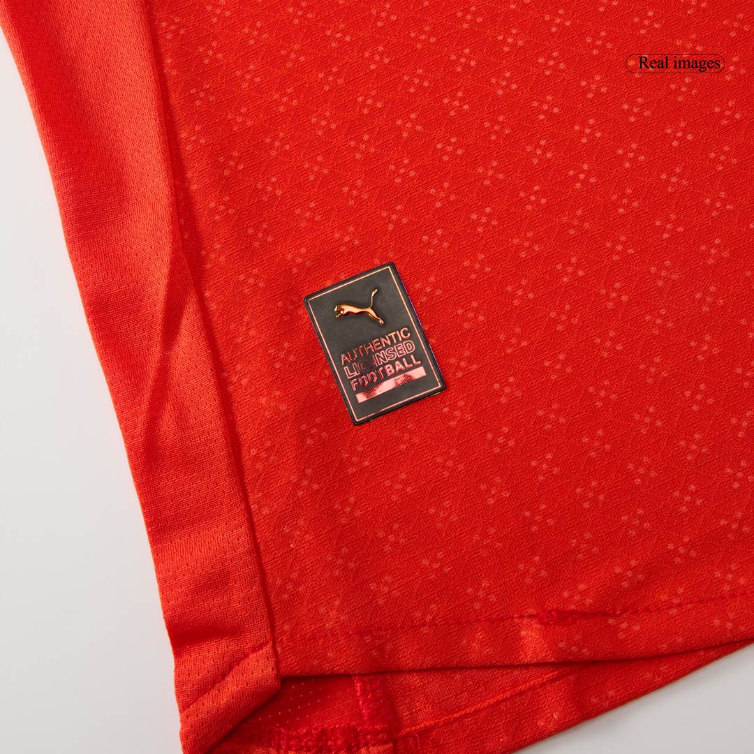 Portugal Home Player Version Football Jersey 2025 Red