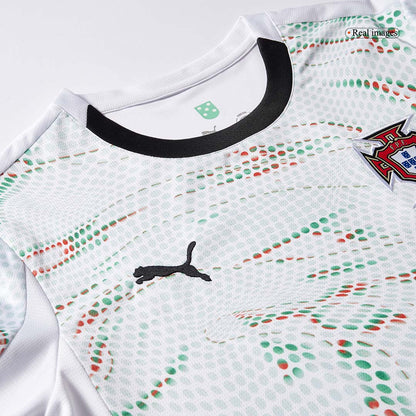 RONALDO #7 Portugal Away Long Sleeve Football Jersey 2025 White