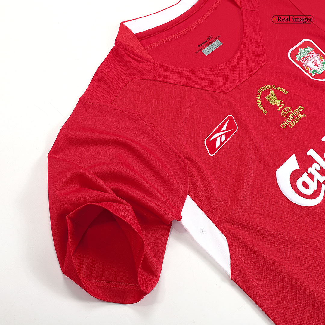 Liverpool 2005 Home Retro Football Jersey - UCL Final