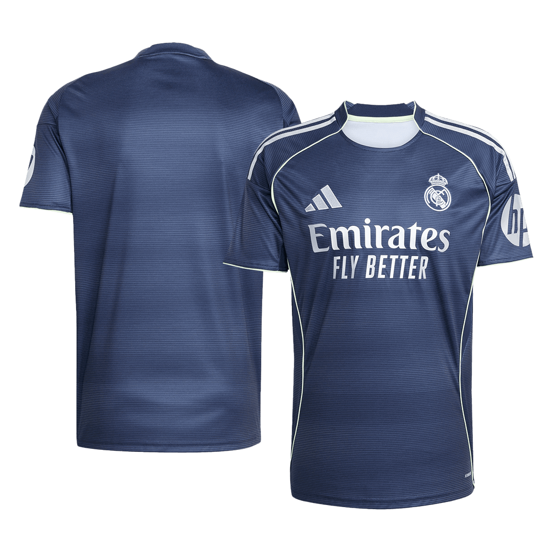 Real Madrid Away Soccer Jersey 2025/26 Navy
