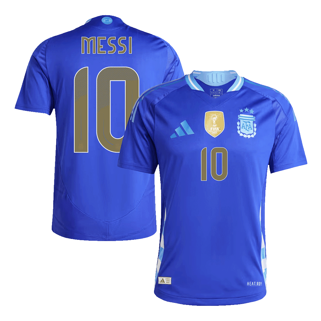 MESSI #10 Argentina Away Player Version Football Jersey 2024