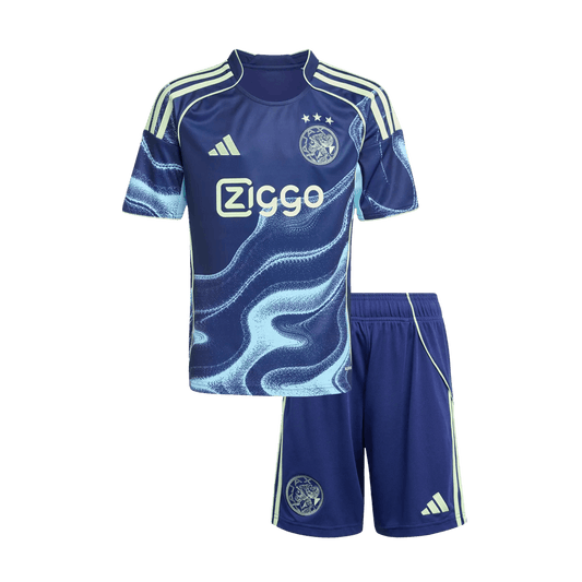Ajax Kid's Away Kit - Jersey+Shorts 2025/26