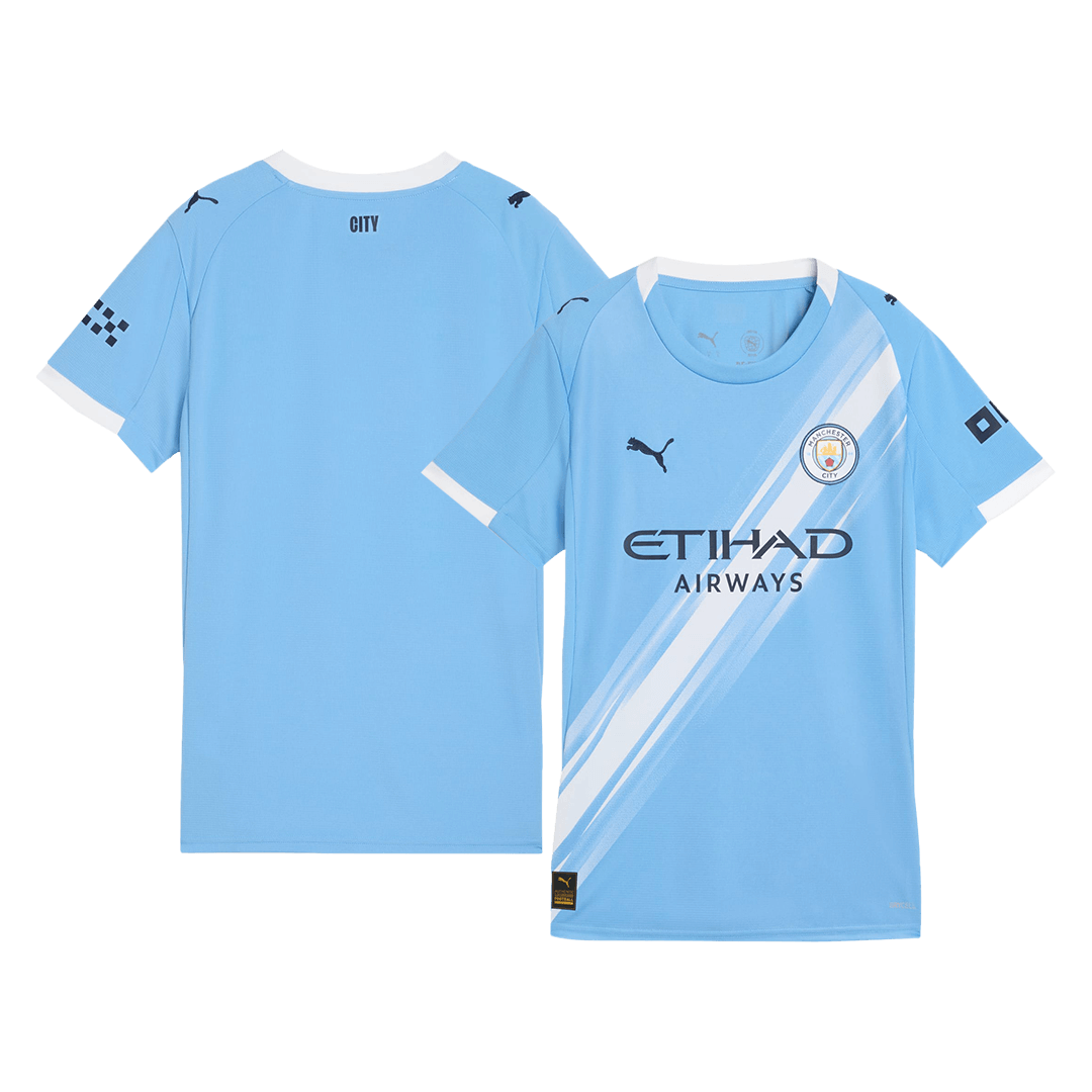 Manchester City Women's Home Soccer Jersey 2025/26 Blue