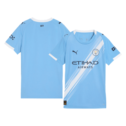 Manchester City Women's Home Soccer Jersey 2025/26 Blue