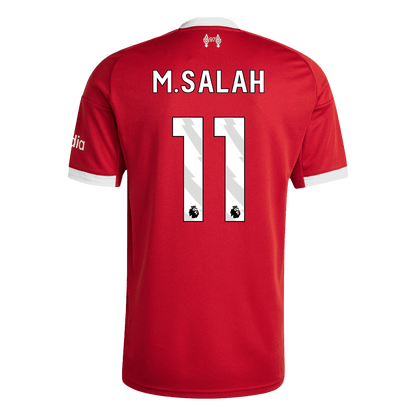 M.SALAH #11 Liverpool Home Soccer Jersey 2025/26