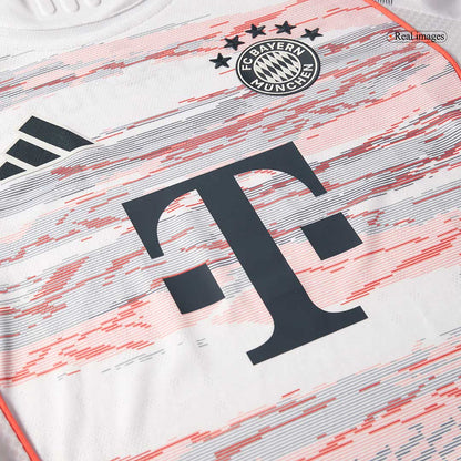 Bayern Munich Away Player Version Soccer Jersey 2025/26 White