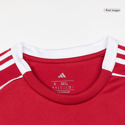 Liverpool Home Long Sleeve Soccer Jersey 2025/26
