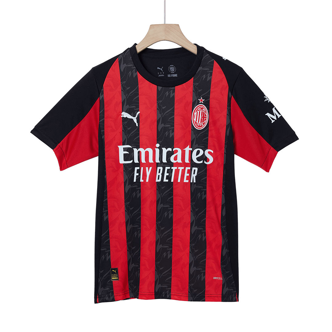 PULISIC #11 AC Milan Home Soccer Jersey 2025/26 Red&Black