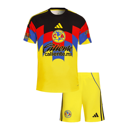Kid's Club America Home Kit - Jersey+Shorts 2025-26