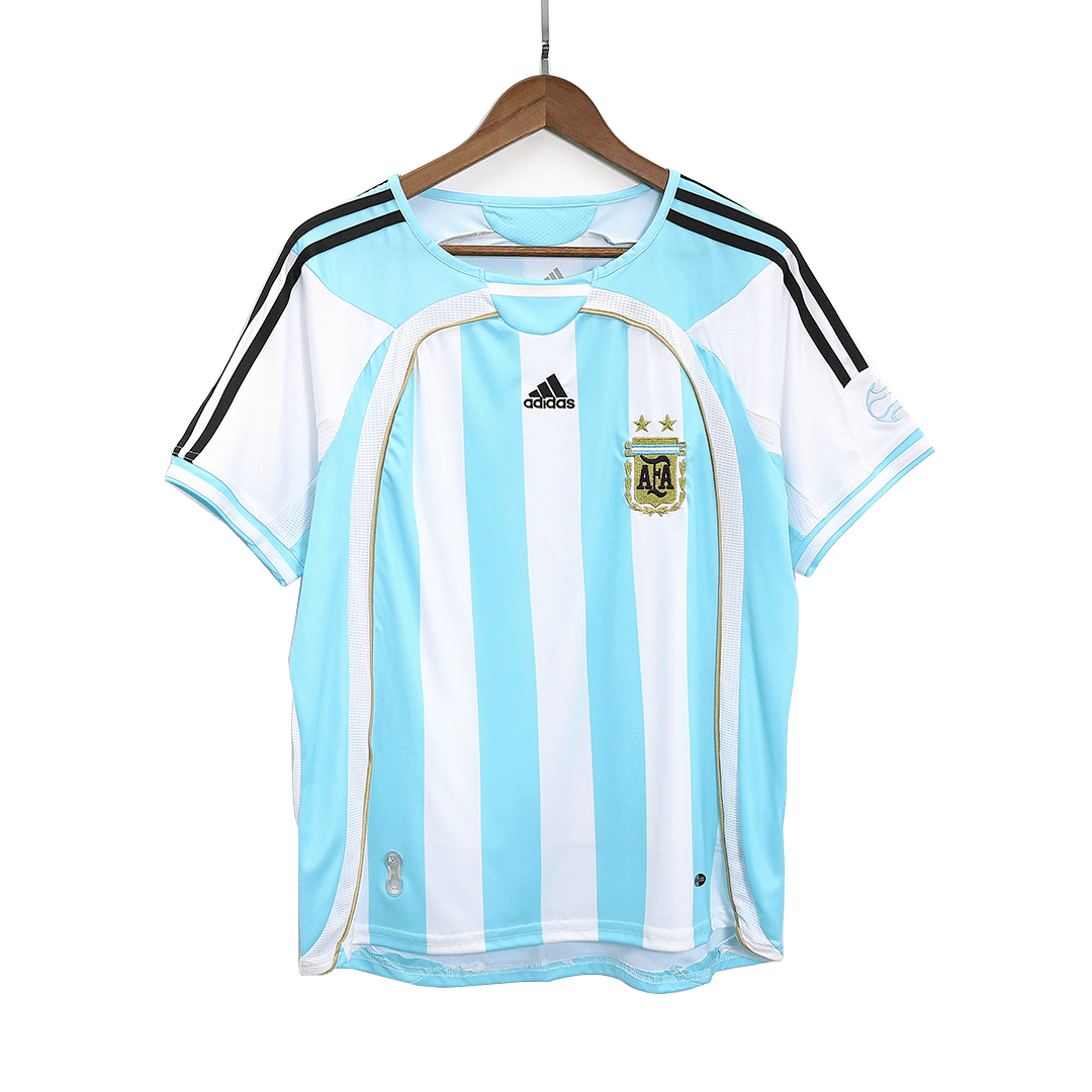 Argentina 2006 Home Retro Football Jersey