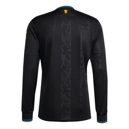 Manchester United Third Away Long Sleeve Soccer Jersey 2025/26