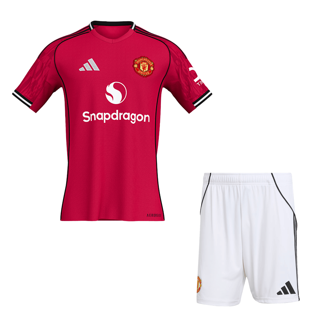 Manchester United Home Kit - Jersey+Shorts 2025/26