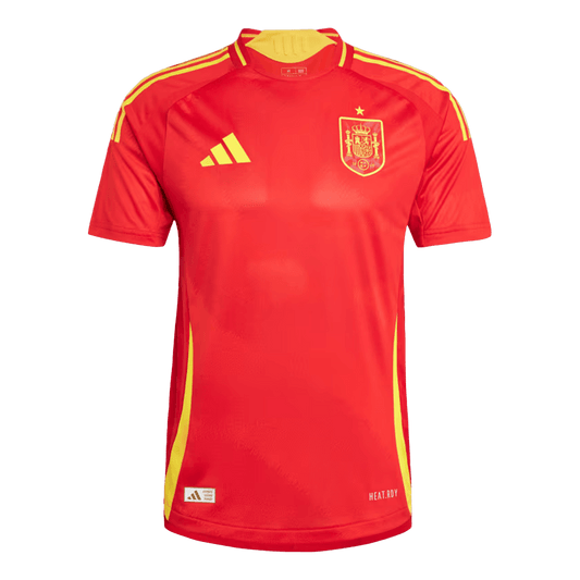 Spain Home Player Version Football Jersey Euro 2024