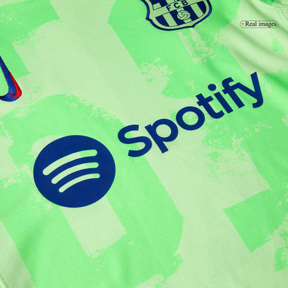 Barcelona Third Away Soccer Jersey Kit (Jersey+Shorts) 2024/25