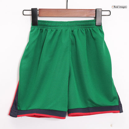 Portugal Kid's Home Football Jersey Kit (Jersey+Shorts+Socks) Euro 2024