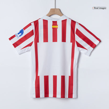Atletico Madrid Kid's Home Kit - Jersey+Shorts 2025/26