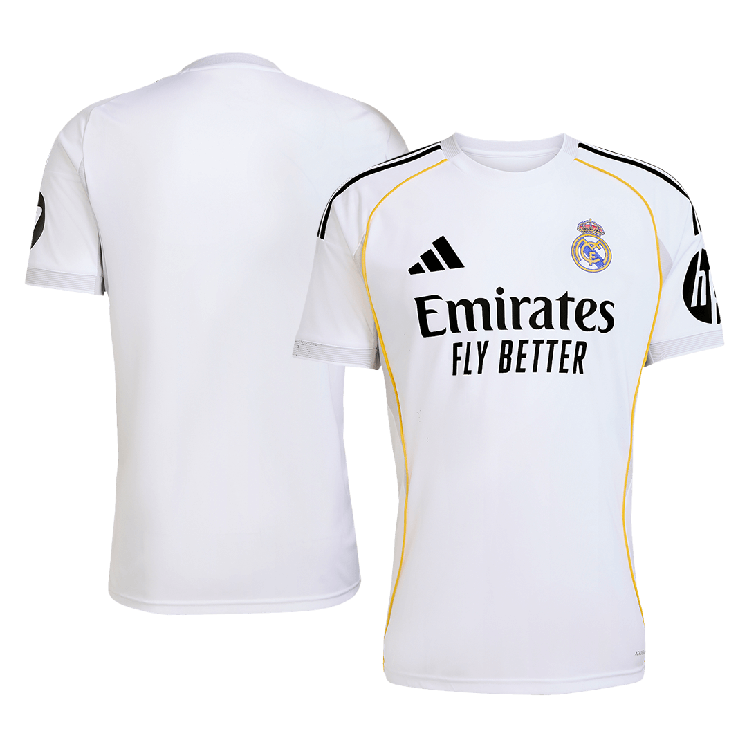 Real Madrid Home Soccer Jersey 2025/26 White