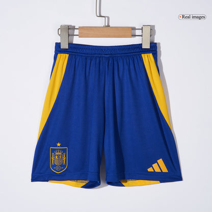Spain Kid's Home Football Jersey Kit (Jersey+Shorts+Socks) Euro 2024
