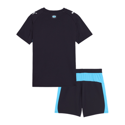 Marseille Kid's Away Kit - Jersey+Shorts 2025-26
