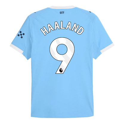 HAALAND #9 Manchester City Home Player Version Soccer Jersey 2025/26 Blue