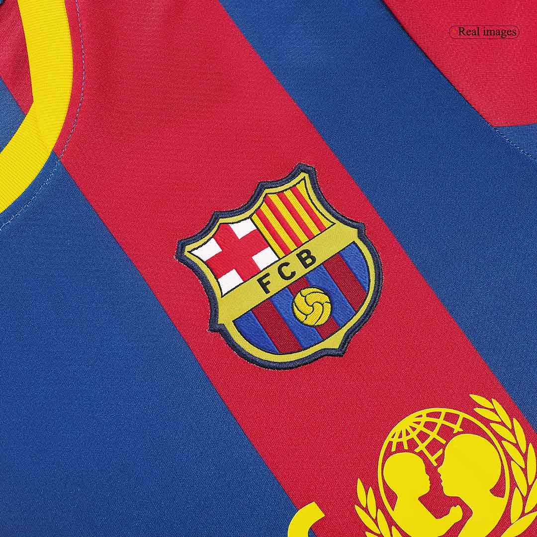 Barcelona 2010/11 Retro Home Soccer Jersey