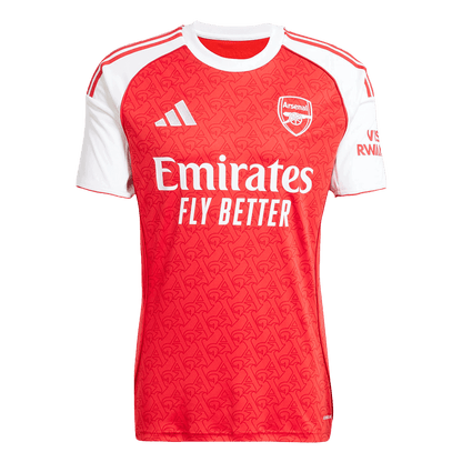 ØDEGAARD #8 Arsenal Home Soccer Jersey 2025/26 Red