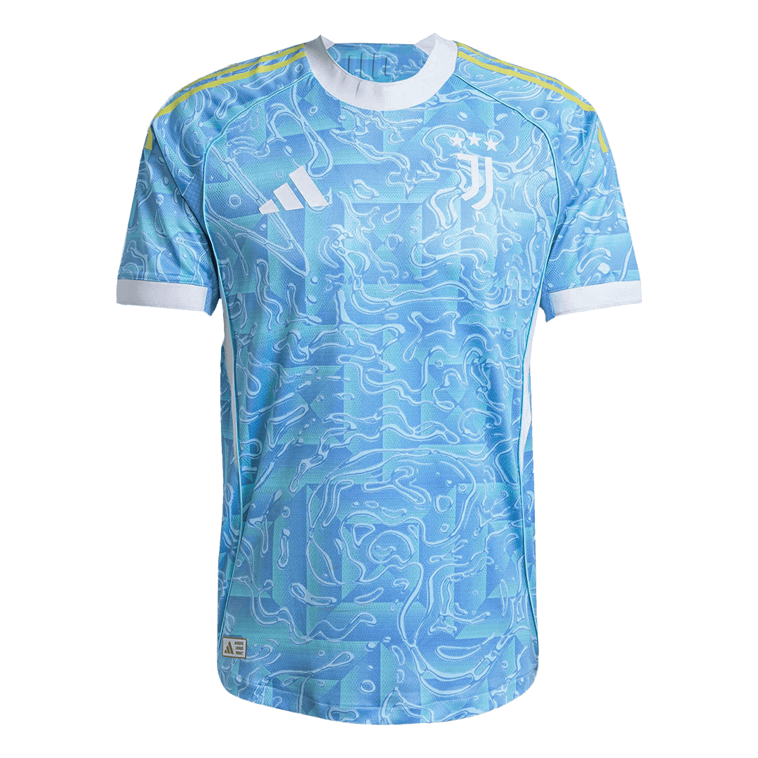 Juventus Away Player Version Soccer Jersey 2025/26