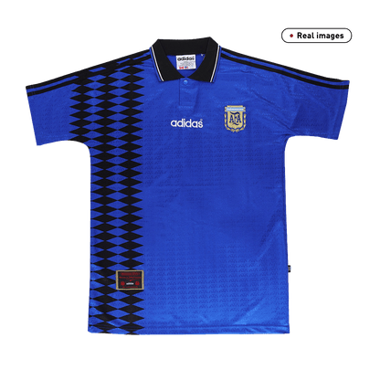 Argentina #10 Away Retro Football Jersey Kit (Jersey+Shorts) 1994