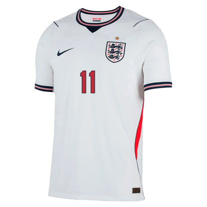 Maillot de foot domicile version joueur BELLINGHAM #10 Angleterre Coupe du Monde 2026