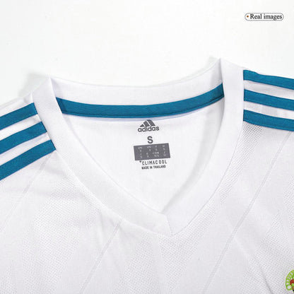 SERGIO RAMOS #4 Retro 2017/18 Real Madrid Home Soccer Jersey