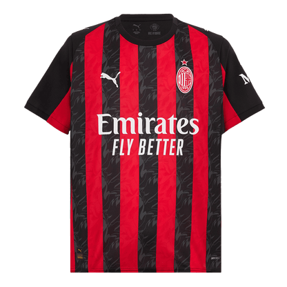 PULISIC #11 AC Milan Home Soccer Jersey 2025/26 Red&Black