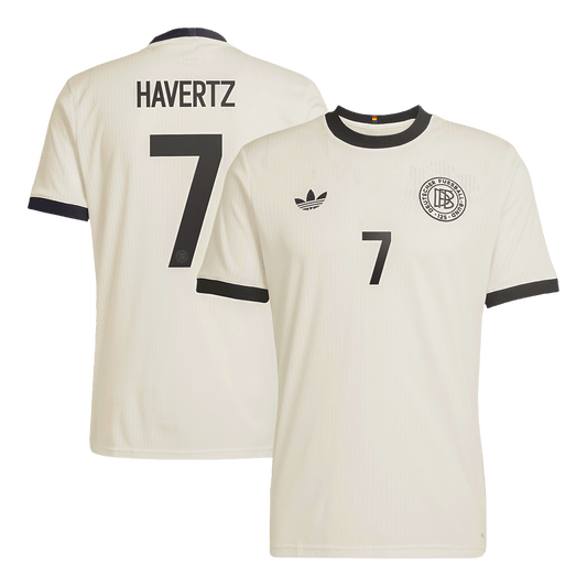 HAVERTZ #7 Germany 125th Anniversary Football Jersey 2025 White