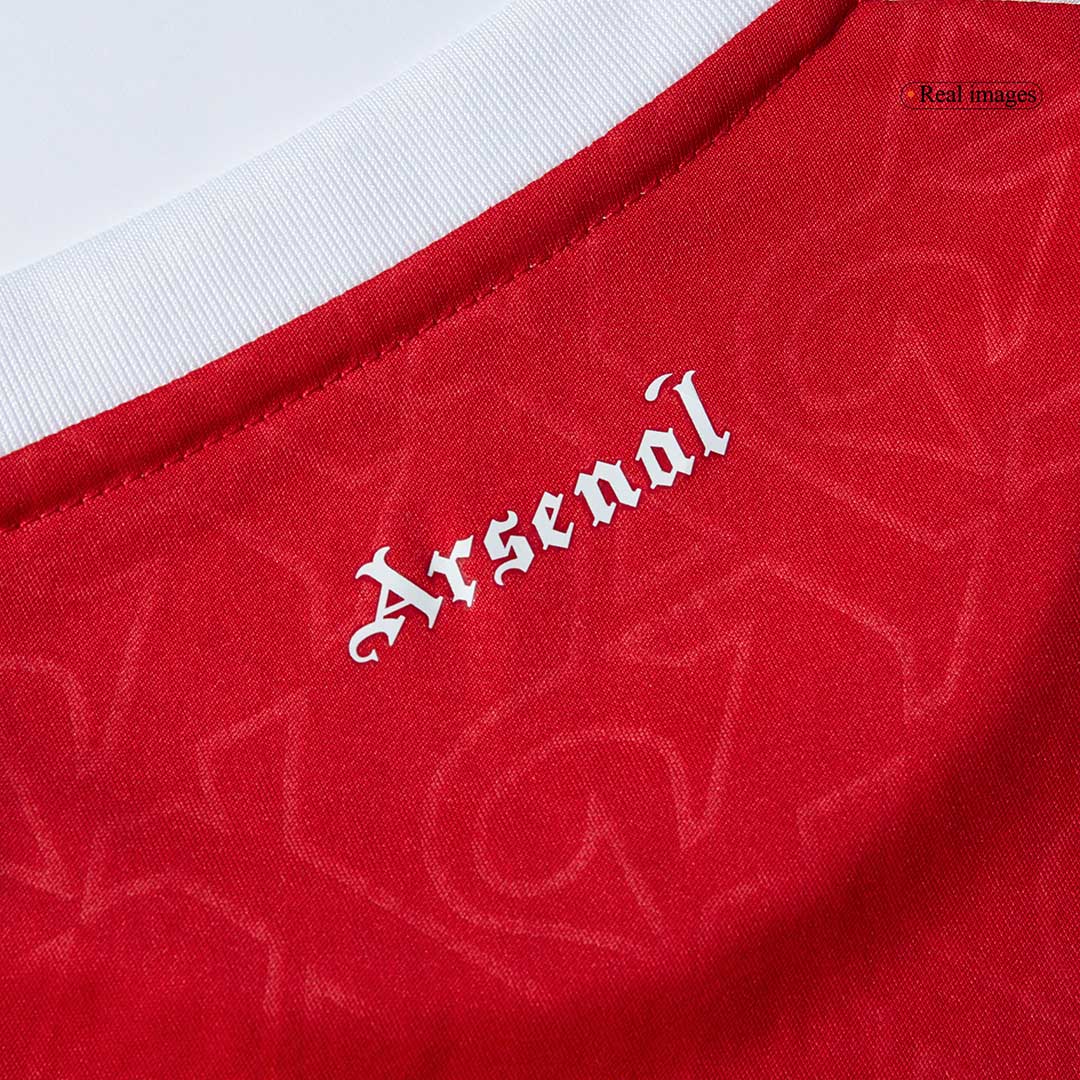 Arsenal Kid's Home Soccer Jersey Kit (Jersey+Shorts) 2025/26 Red