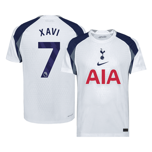 XAVI #7 Tottenham Hotspur Home Player Version Soccer Jersey 2025/26