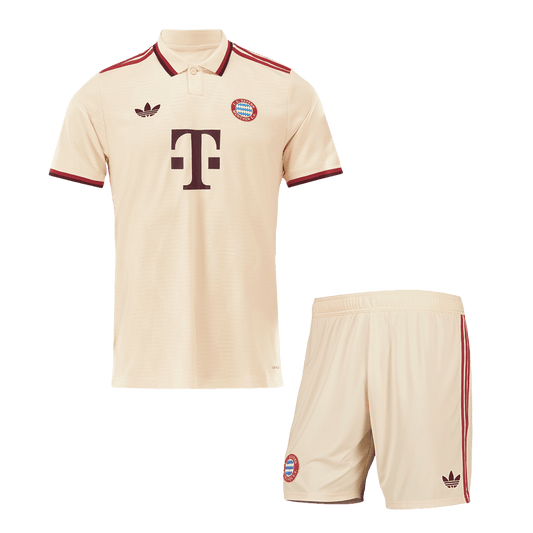 Bayern Munich Third Away Soccer Jersey Kit (Jersey+Shorts) 2024/25 - UCL