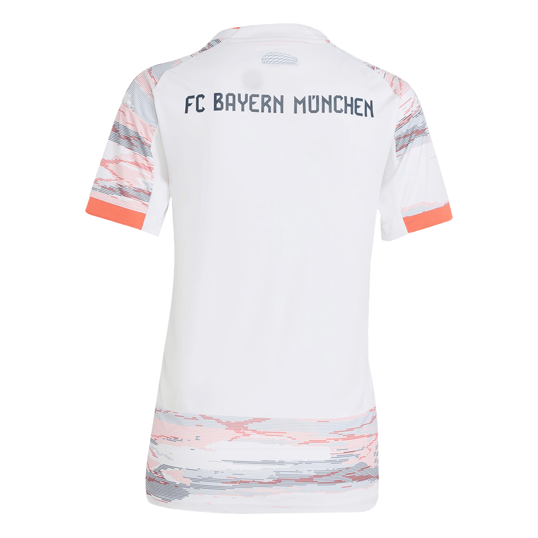 Bayern Munich Women's Away Soccer Jersey 2025/26 White