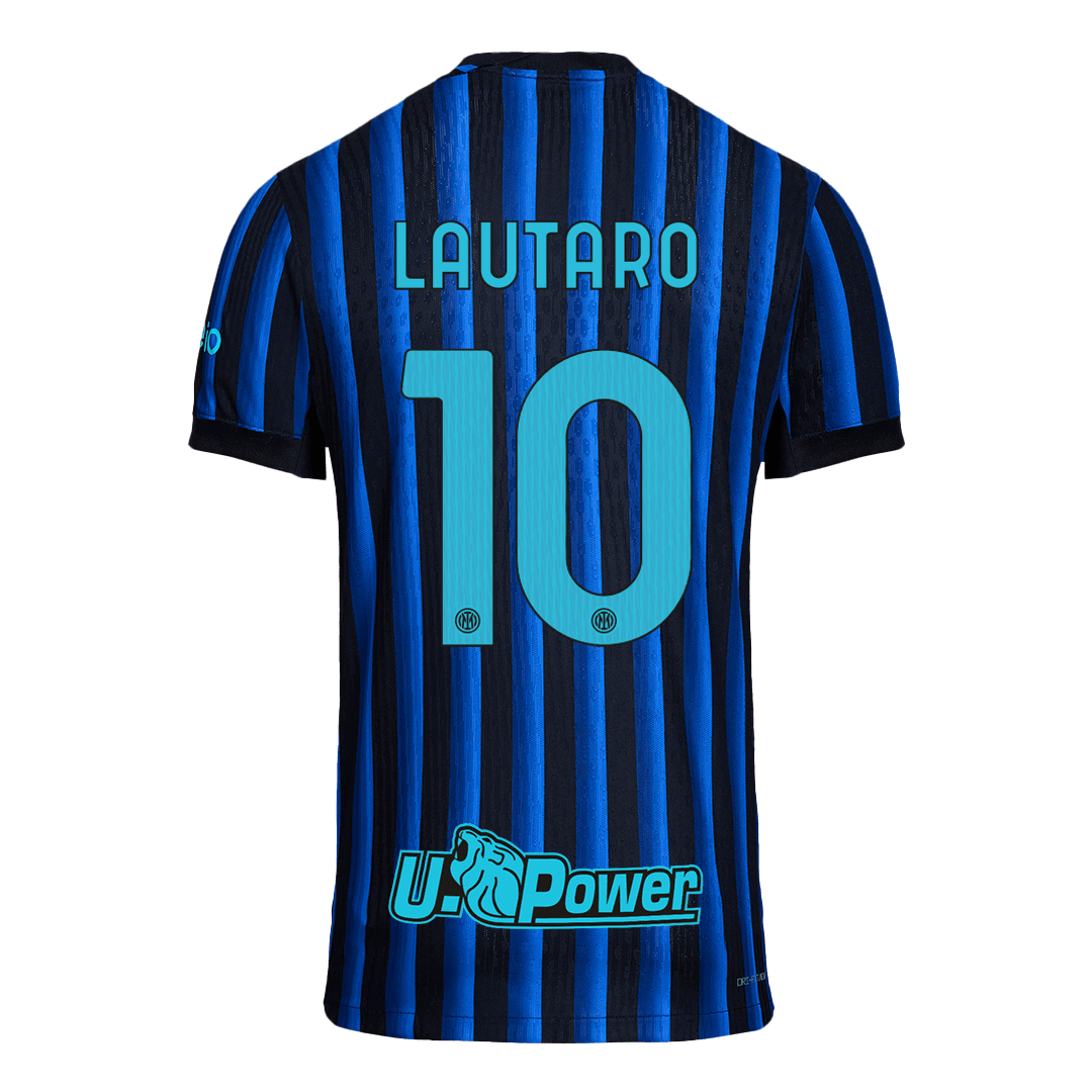 LAUTARO #10 Inter Milan Home Player Version Soccer Jersey 2025/26