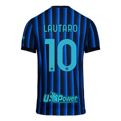 LAUTARO #10 Inter Milan Home Player Version Soccer Jersey 2025/26
