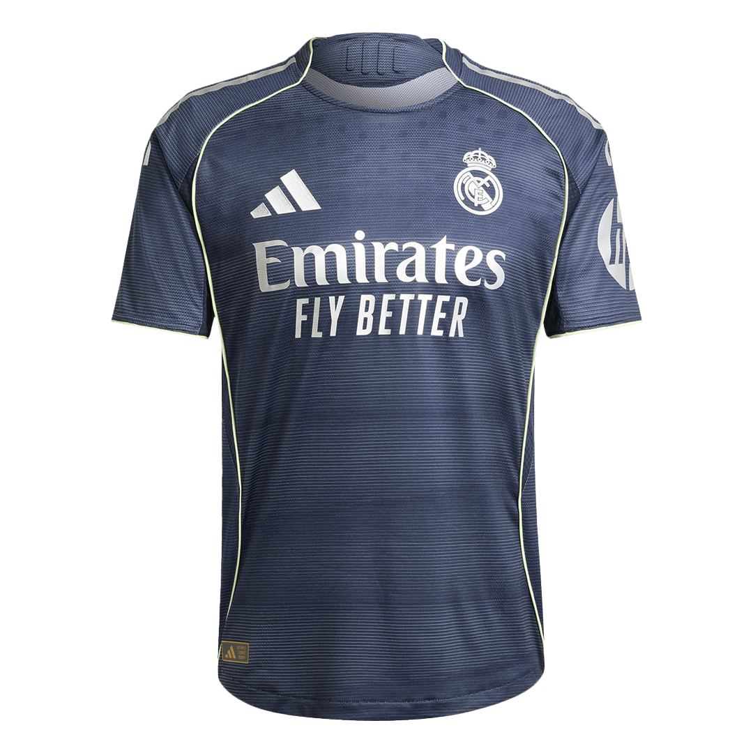 Real Madrid Player Version Away Soccer Jersey 2025/26 Navy