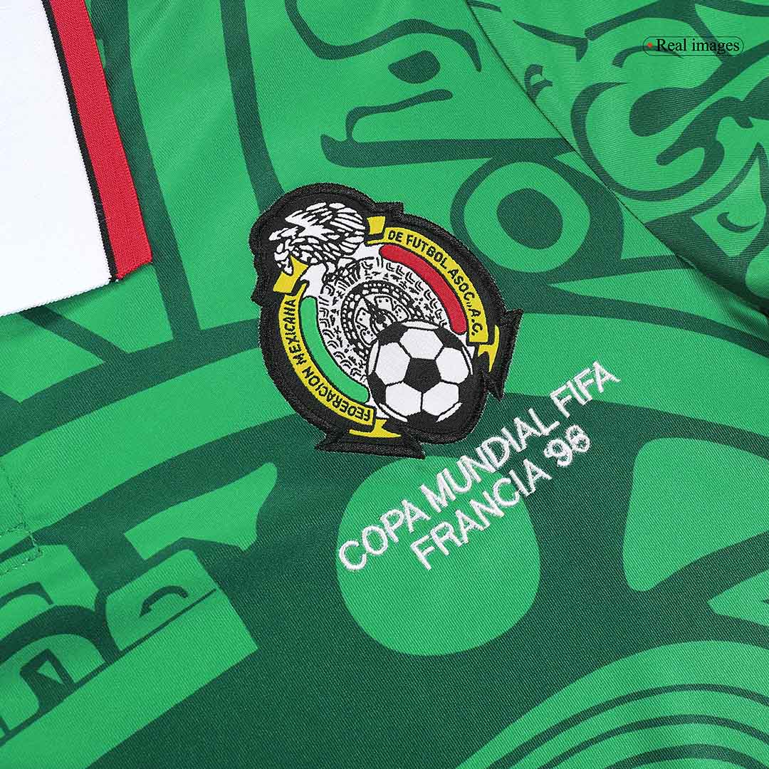 Mexico 1998 Home Retro Football Jersey