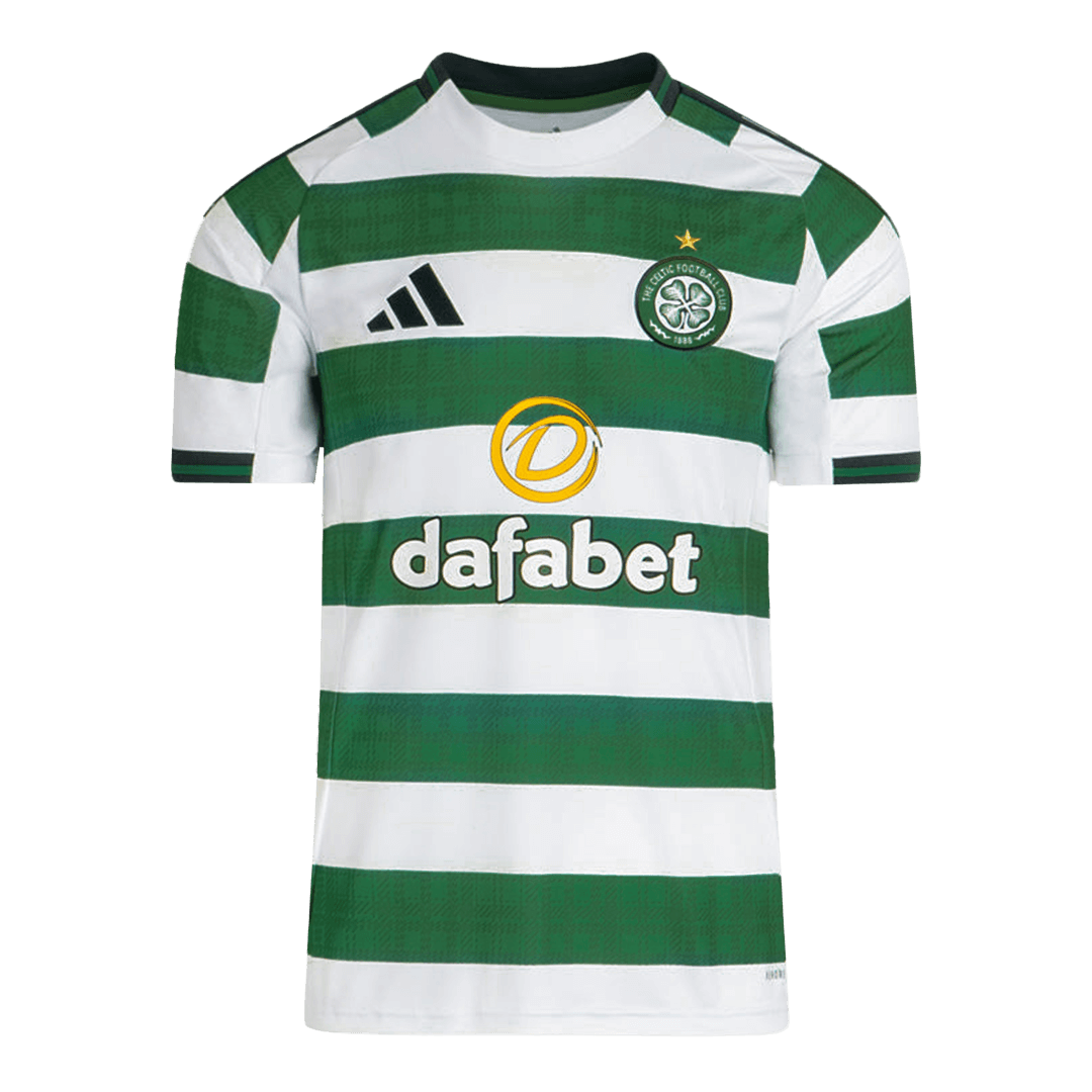 Celtic Home Soccer Jersey 2025/26 Green&White