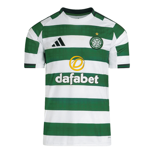Celtic Home Soccer Jersey 2025/26 Green&White