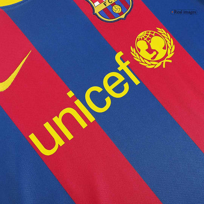 Barcelona 2010/11 Retro Home Soccer Jersey