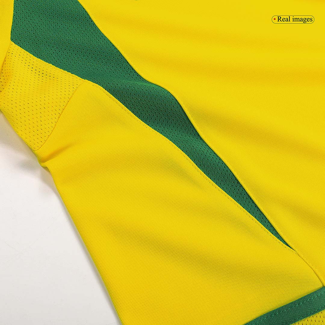 RONALDINHO #11 Brazil 2002/03 Home Retro Soccer Jersey