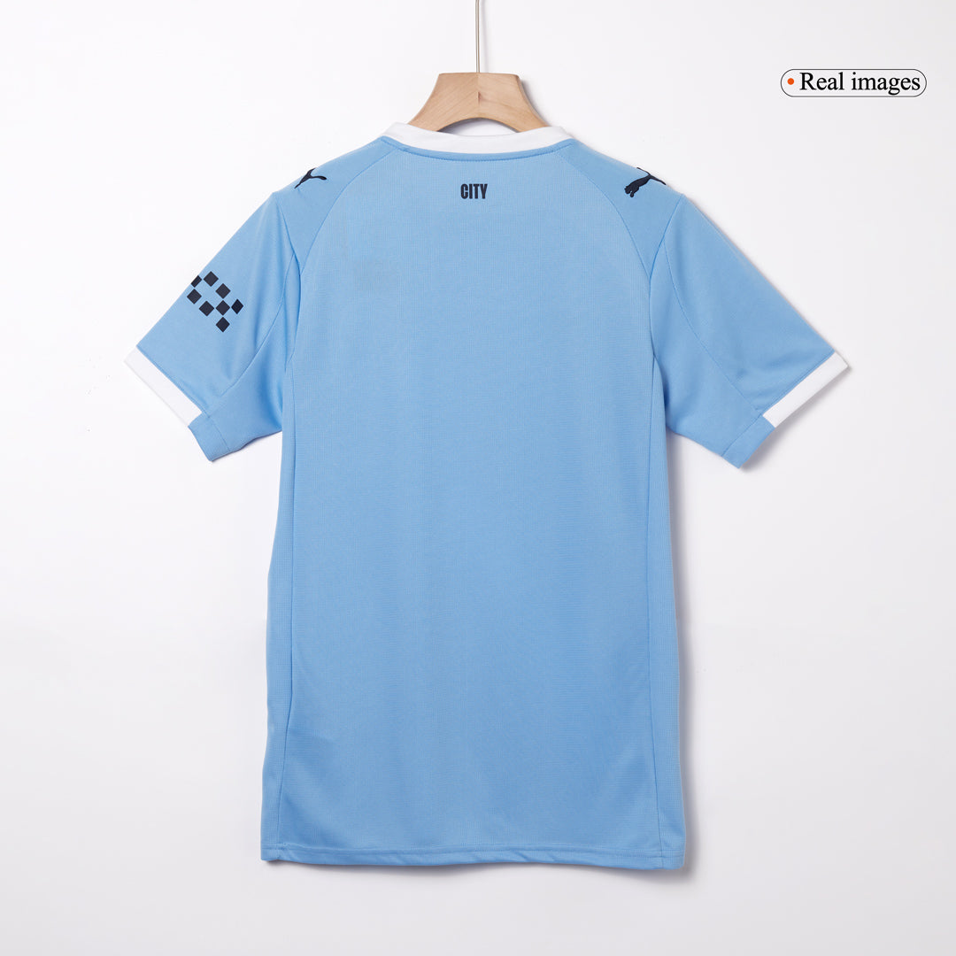 Manchester City Home Soccer Jersey 2025/26 Blue