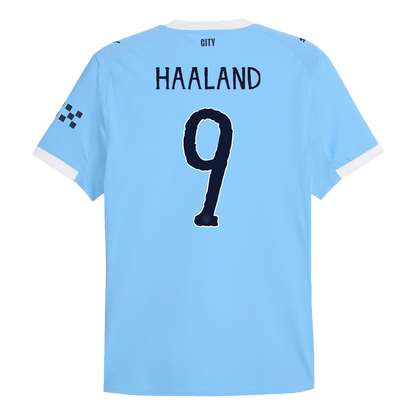 HAALAND #9 Manchester City Home Player Version Soccer Jersey 2025/26 Blue - Club World Cup