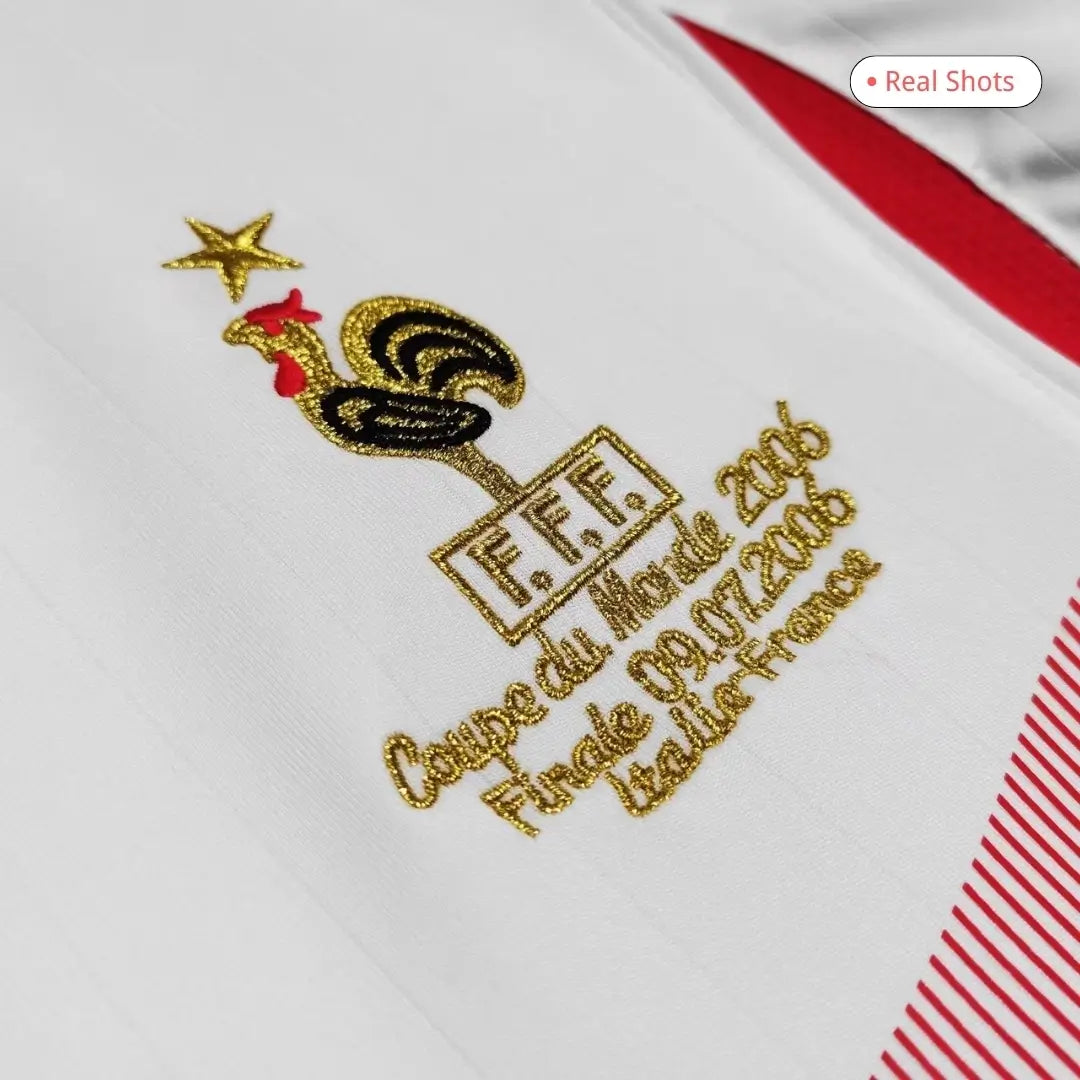 France 2006 Away Retro Football Jersey